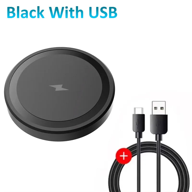 Magnetic Wireless Charger Phone Pad For Magsafe iPhone 17 16 15 14 13 12 Pro Max Airpods 4 Pro Magnet Fast Charging Station