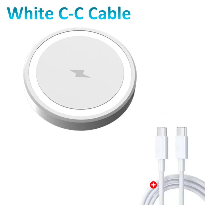 Magnetic Wireless Charger Phone Pad For Magsafe iPhone 17 16 15 14 13 12 Pro Max Airpods 4 Pro Magnet Fast Charging Station